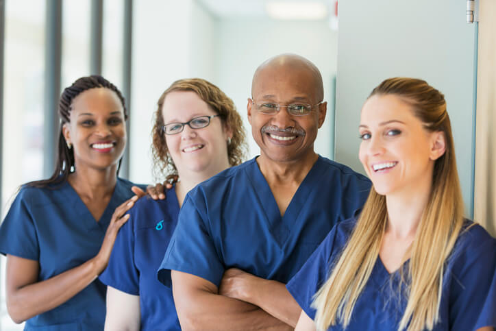 Four nurses trained in senior rehabilitation in Bossier City, LA